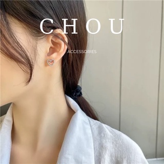 Bông Tai Trái Tim Mini | CHOU ACCESSORIES |