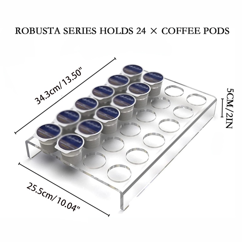 Sturdy Giá Đỡ Cốc Cà Phê Bằng Acrylic Siêu Bền Tiện Dụng