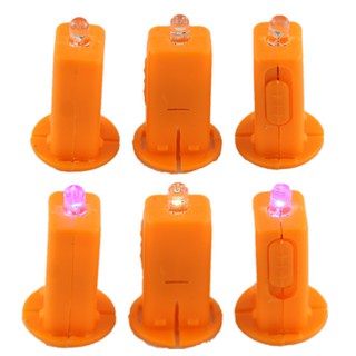 Đèn led xài pin gắn đèn lồng giấy và đèn ông sao tiện dụng (led vỏ vàng) cán cầm đèn lồng giấy