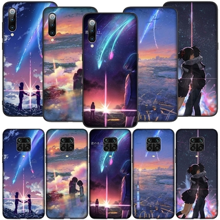 Ốp Lưng Silicone In Hình Anime Your Name Cho Redmi Note 5 6 7 8 8t 9 9s Pro Max