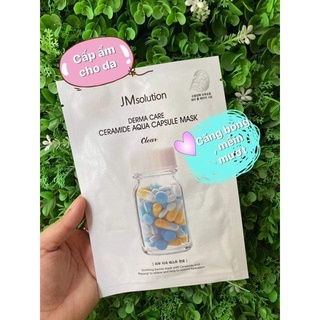 1 Miếng nạ Phục Hồi Da JM Solution Derma Care Ceramide Aqua Capsule Mask