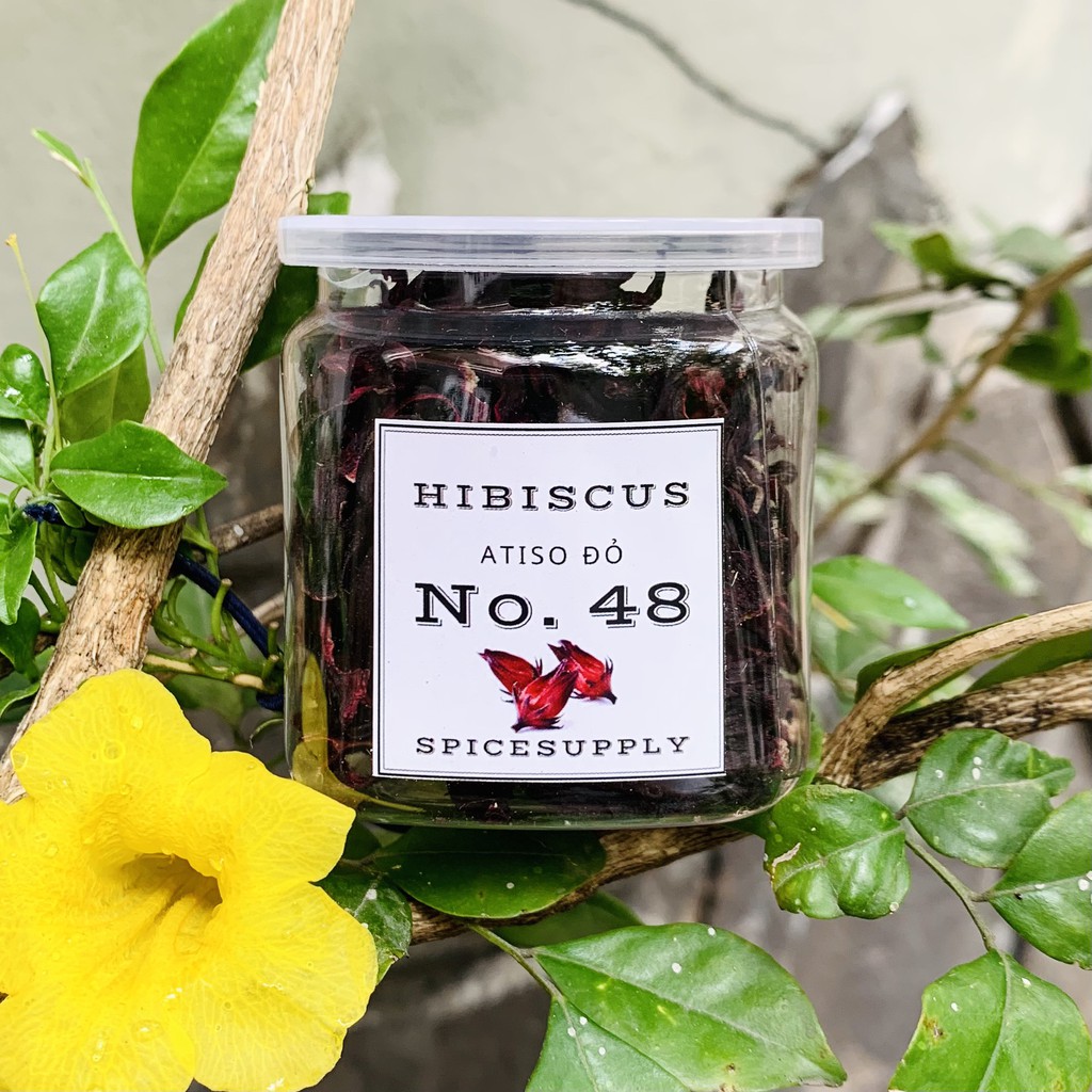 [Mã 267FMCGSALE giảm 8% đơn 500K] Hibicus tea - Trà hoa atiso đỏ, trà hoa bụt giấm nguyên bông gói