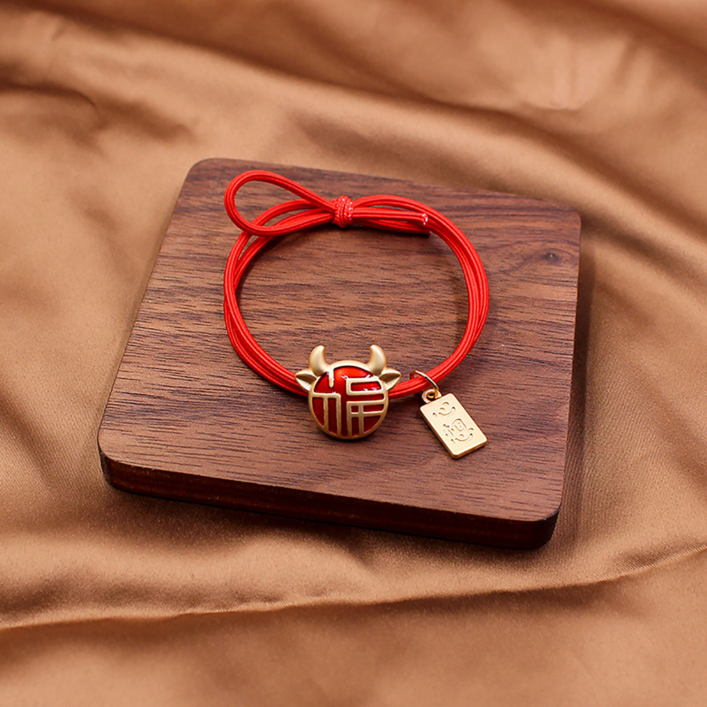 Vòng đeo tay họa tiết 12 con giáp thời trang dành cho cặp đôi