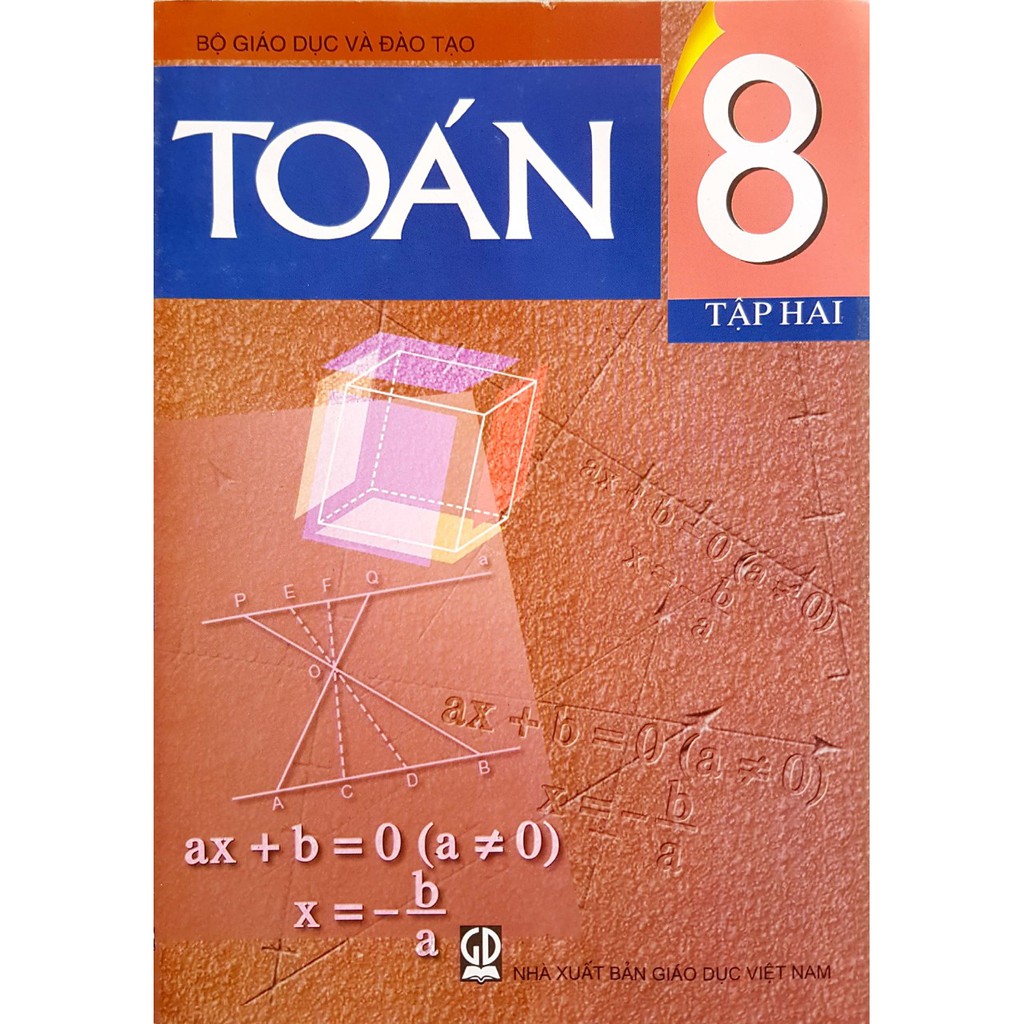 Sách - Toán 8 tập hai - NXB Giáo dục