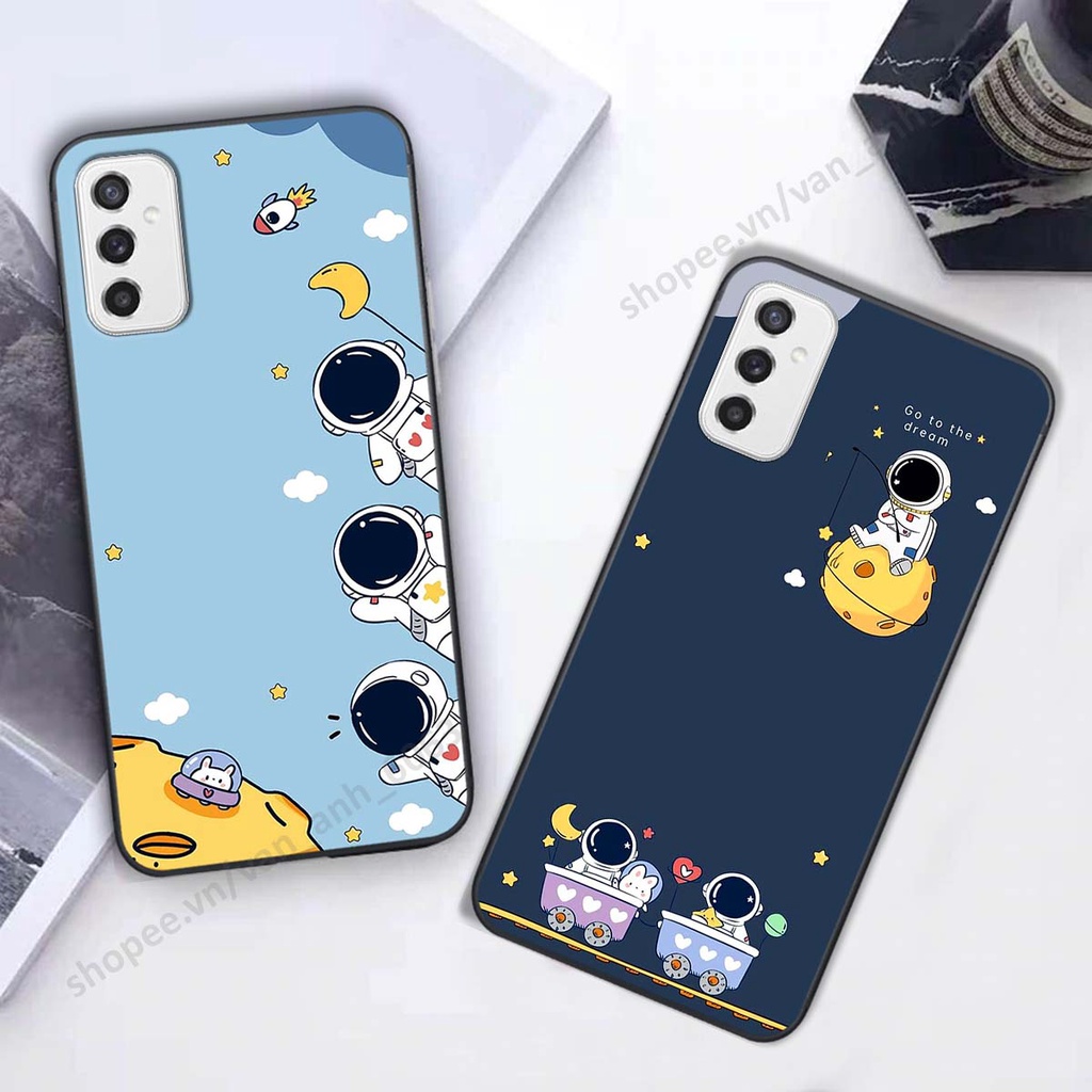 Ốp Samsung M52 5G hình bầu trời, phi hành gia đẹp, ốp lưng điện thoại samsung galaxy viền dẻo cao cấp