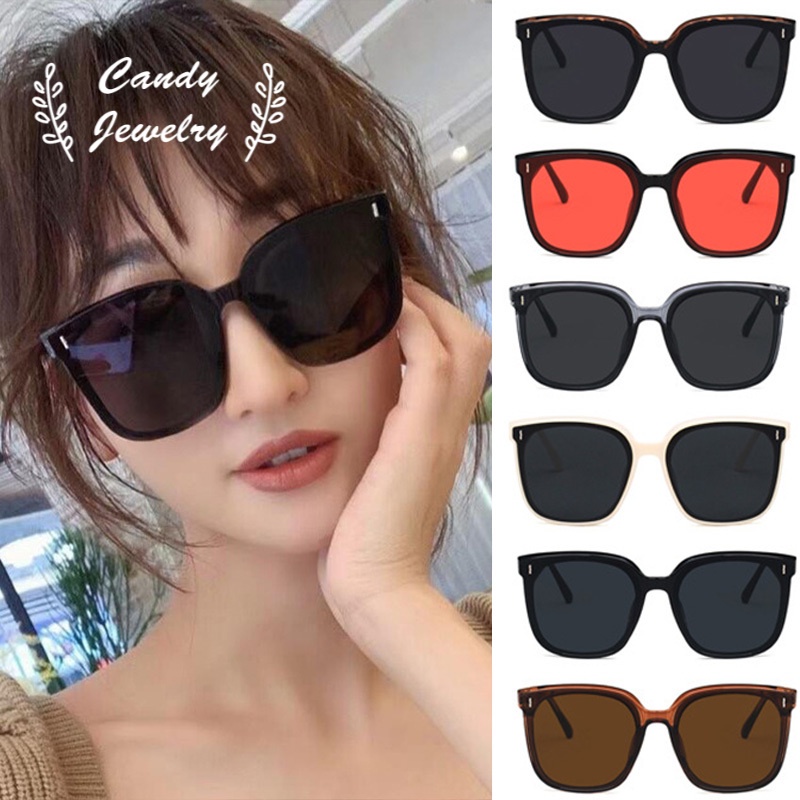 Kính mát MANYUE gọng vuông chống tia UV thời trang cá tính dành cho nữ