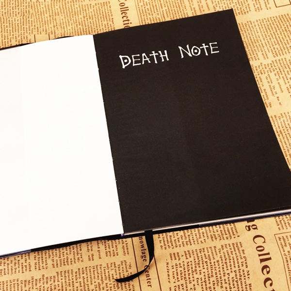 Sổ Death Note - Cuốn Sổ Tử Thần Anime/Manga Death Note [Có hộp và tặng kèm bút lông, kẹp sách] PK02