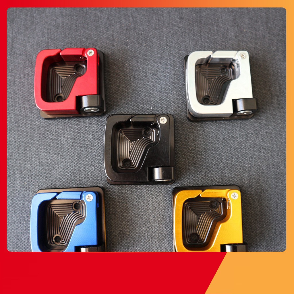 [XẢ KHO] MÓC TREO ĐỒ XE SH BẰNG NHÔM CNC FULL (nhiều màu )