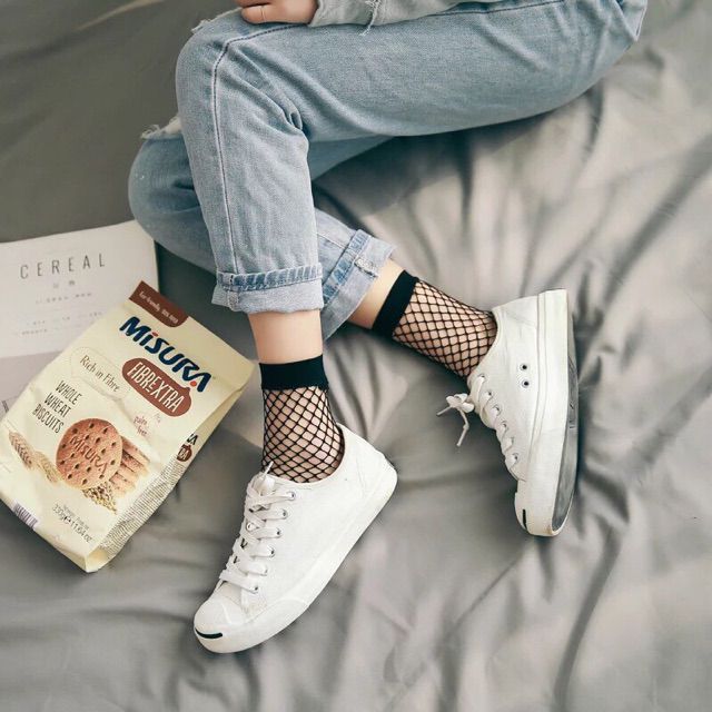 Combo 10 đôi tất lưới