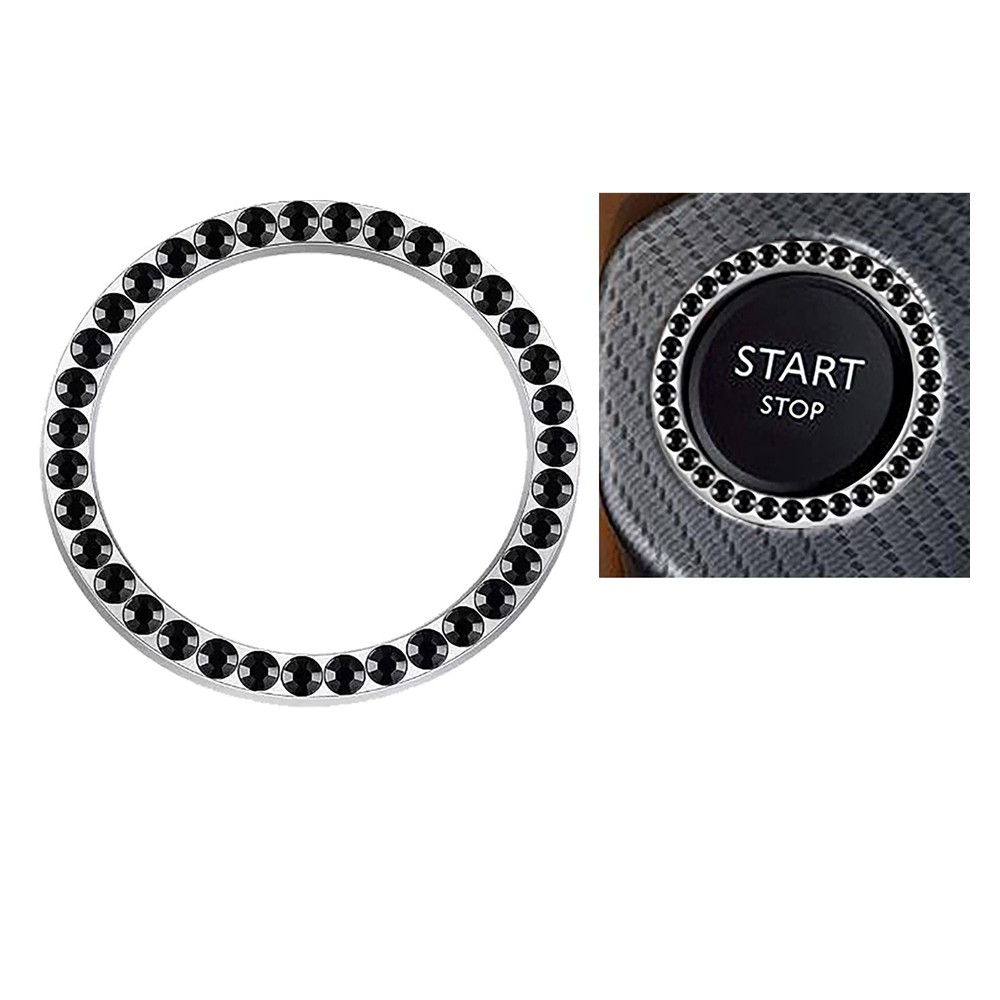 Vòng Trang Trí Nút Khởi Động Xe Hơi Đính Đá 40mm / 1.57 &quot;