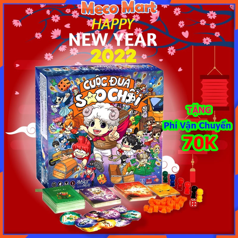 【Giao hàng nhanh chóng tại chỗ】Bộ trò chơi Cuộc Đua Sao Chổi (CHÍNH HÃNG), Dòng Board Game Lớp Học Mật Ngữ 12 Cung Hoàng Đạo, Đồ Chơi Trẻ Em MecoMart