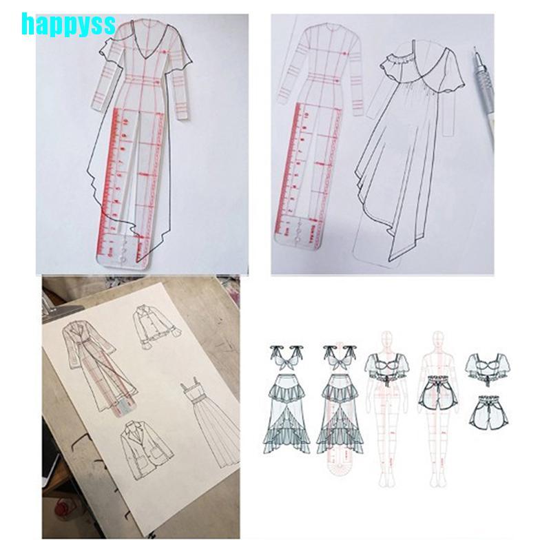 Thước Kẻ Vẽ Phác Thảo Thiết Kế Thời Trang