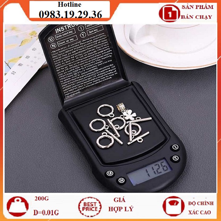 Cân tiểu ly (CÂN TIỂU LY 200G_0,01G)