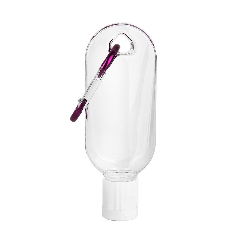 [Hàng mới về] Chai Nhựa Rỗng 30 / 50ml Có Nắp Đậy Móc Gắn Đa Năng Chất Lượng Cao