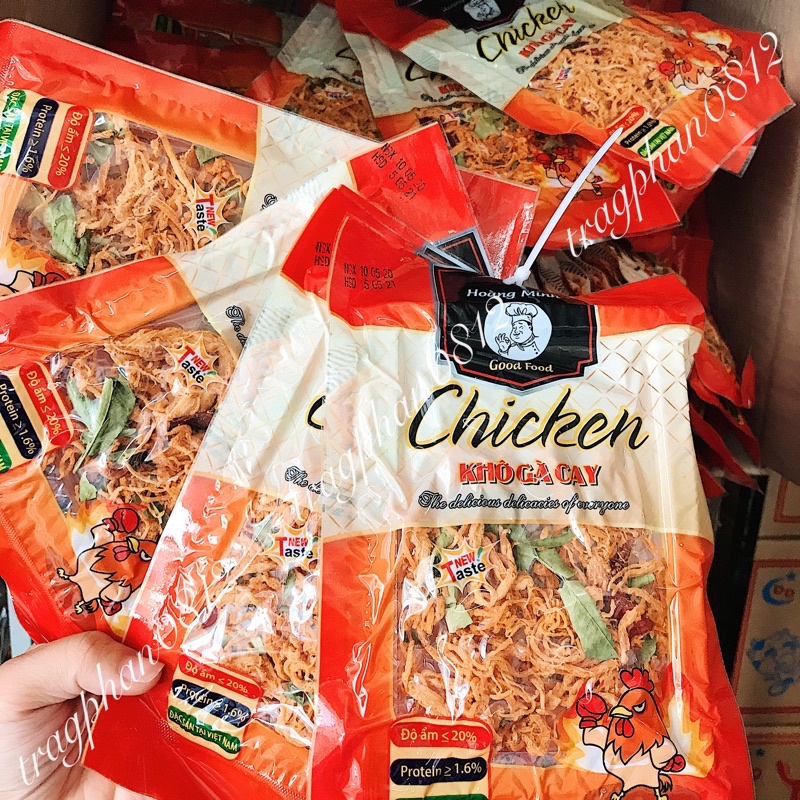 Khô gà cay (gói 50g)