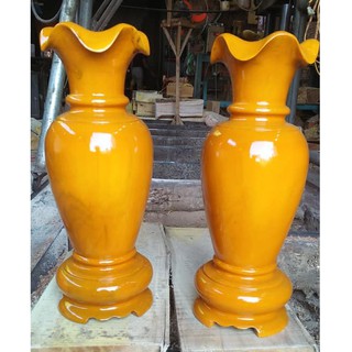 cặp lục bình gỗ mít cao 61cm x 18cm