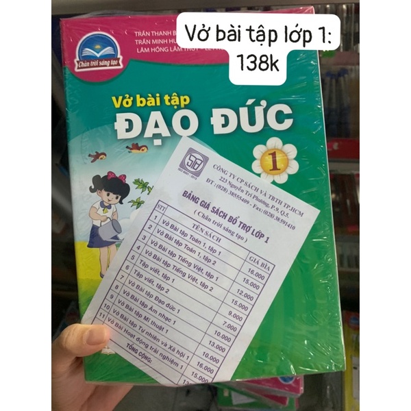 SGK và SBT Dành Cho Lớp 1 Chân Trời Sáng Tạo