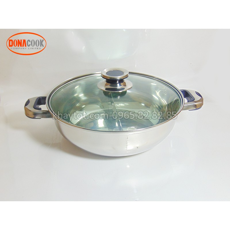 NỒI LẨU INOX 2 NGĂN 26CM