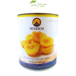 Đào Ngâm Boddob Thái Lan Hộp 820g Mít Tây Đào Lon - giòn, ngon, giá rẻ