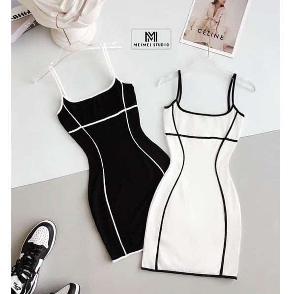 Đầm body Sexy 2 dây giá rẻ FreeSize | BigBuy360 - bigbuy360.vn