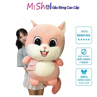 Sóc bông - Sóc đeo tú -Gấu bông ngộ nghĩnh đáng yêu dễ thương chất liệu vải cao cấp nhồi bông -TB51