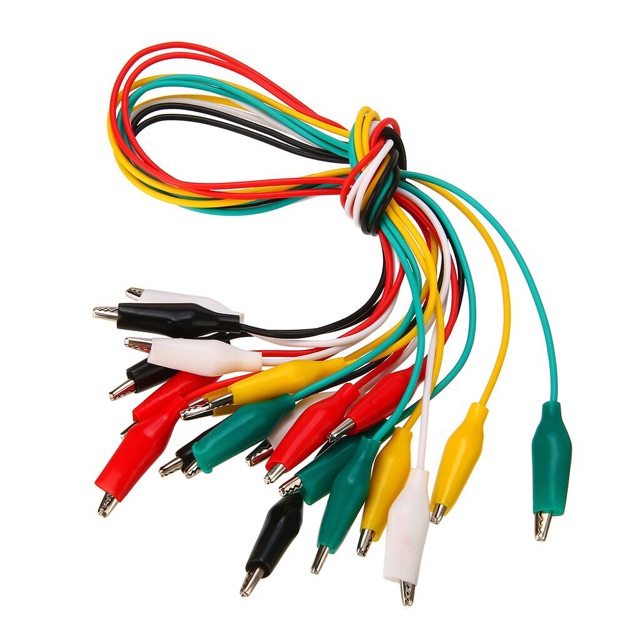 🔎 Dây và kẹp cá sấu 2 đầu dài 40cm cá sấu 35mm