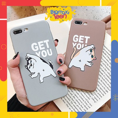 ỐP LƯNG ĐIỆN THOẠI THỎ XINH VÀ GET YOU ĐÔI BẠN THÂN CỰC XINH CHO DÒNG 7/7Plus/6/6S/6S PLUS/6 PLUS/8/8PLUS/X/XS MAX