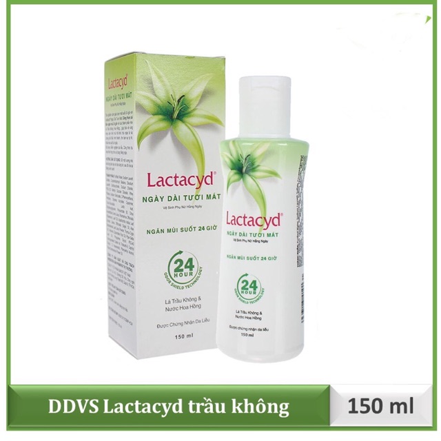 Dung dịch vệ sinh Lactacyd trầu không 150ml