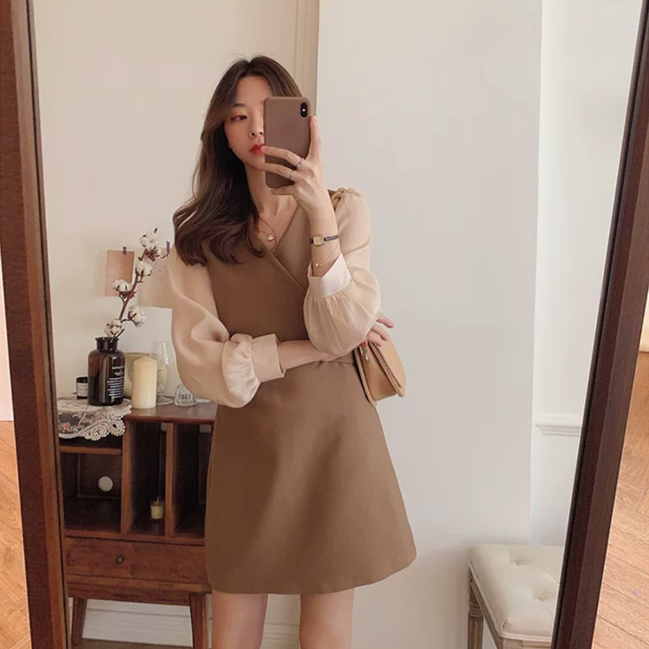 Đầm midi tay dài thời trang cho nữ | BigBuy360 - bigbuy360.vn