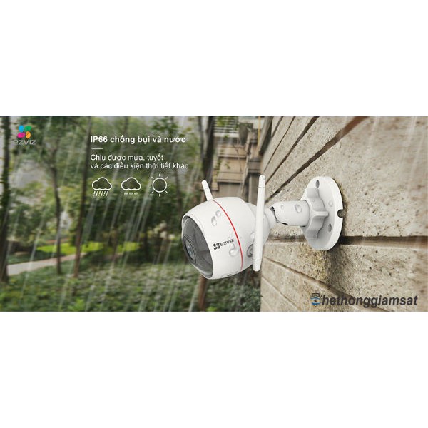 Camera IP Wifi Thân EZVIZ C3W CS-CV310 1080P, 720P, C3W 1080P Full Color(Có Màu Ban Đêm), C3WN, bảo hành 24 Tháng