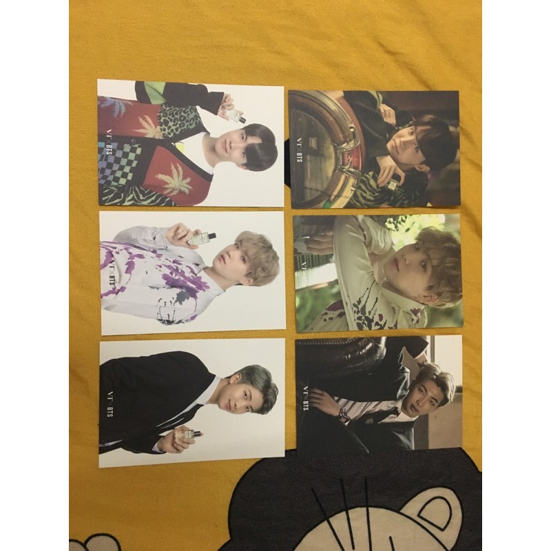 Ảnh card BTS Rapline RM JHOPE SUGA ( VT x BTS )