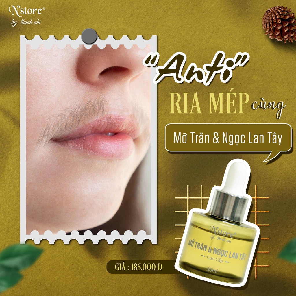 [Chính hãng] Mỡ Trăn Ngọc Lan Tây N'store triệt lông mặt, nách, bikini, tay chân,dưỡng da ... 30ml