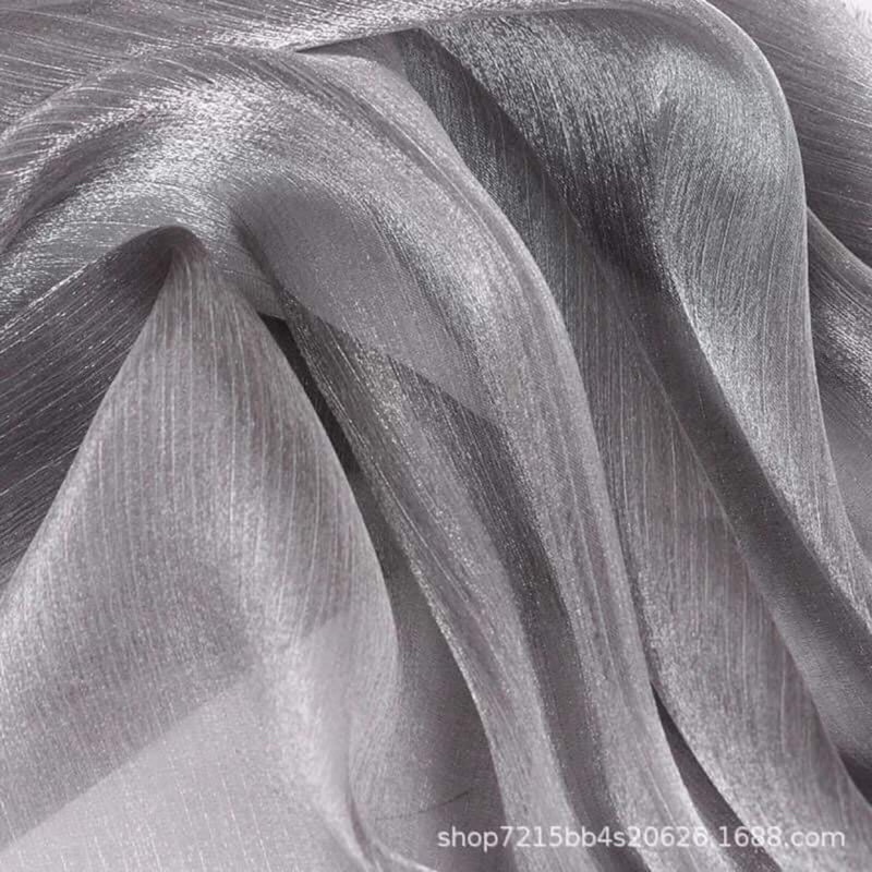 Vải voan nhũ chụp ảnh decor