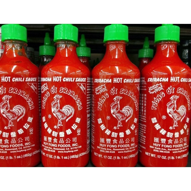 Combo 1 Chai Tương Đen Ăn Phở 567gr + 1 Chai Tương Ớt Tương Ớt Sriracha 482gr - Nhập Khẩu Mỹ