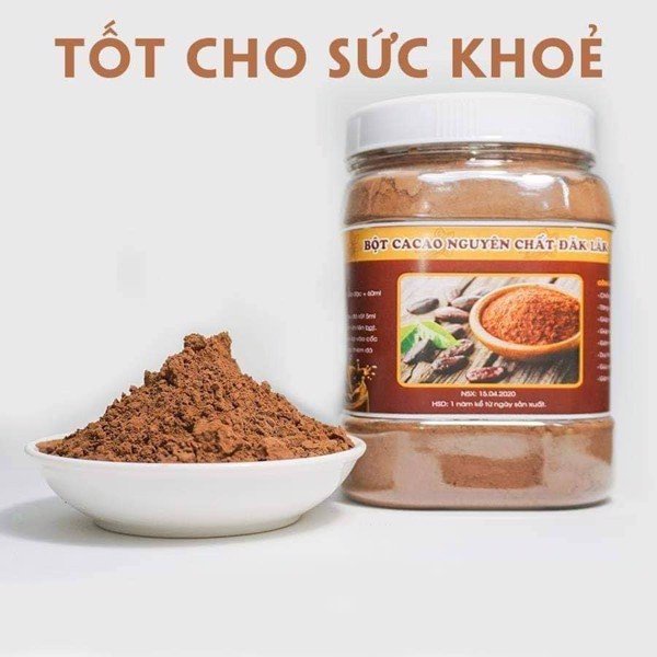 Bột cacao Dak Lak Xuân An 500g - An toàn vệ sinh,thơm ngon,đậm vị