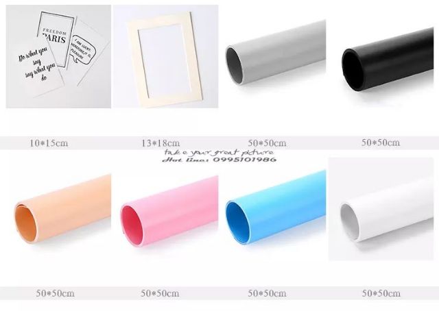 Phông Nền Chụp Ảnh Tấm Nhựa PVC - Background Chụp Ảnh