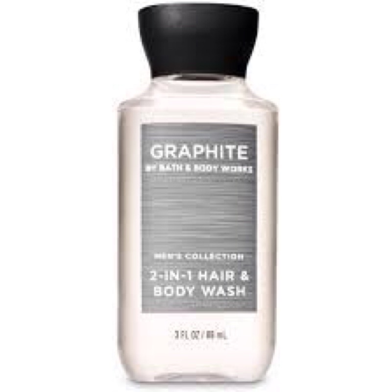 [Auth] Sữa tắm gội nam Graphite 88ml-Bath and Body Works