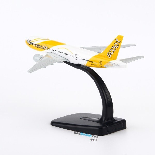 Mô hình máy bay Scoot Boeing B777 16cm Everfly