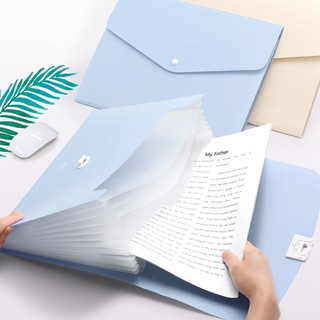 Túi Đựng Hồ Sơ Tài Liệu Khổ A4 Nhiều Ngăn Tiện Dụng