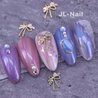 Charm nơ trang trí móng ,  charm trang trí móng cao cấp