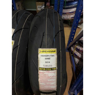 [MTVV] Lốp Dunlop 160/60ZR17 D214 ( 160/60-17 )<END>