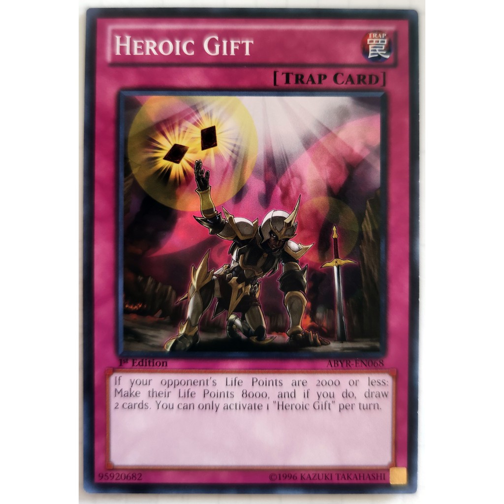 [Thẻ Yugioh] Heroic Gift |EN| Common