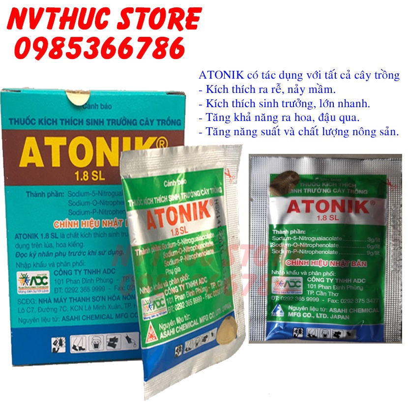 Atonik thuốc kích thích sinh trưởng cây trồng