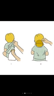 Tấm lót mồ hôi lưng cho bé