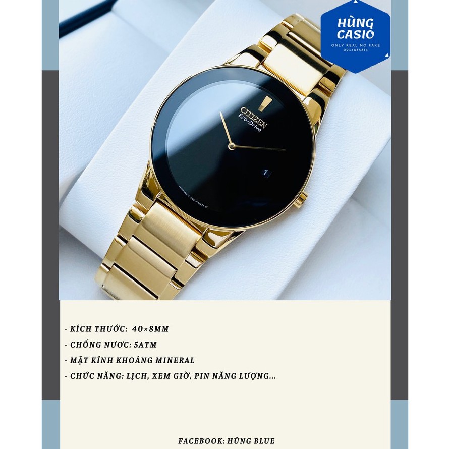 Đồng hồ CITIZEN chính hãng AU1062-56E nam nữ đều có size