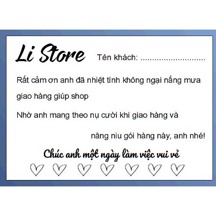 300 Tờ Tem ghi chú, tem note, hóa đơn in theo yêu cầu sẵn lớp dán