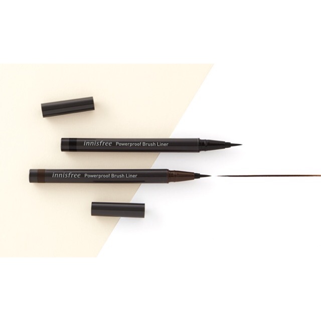 Kẻ Mắt Nước Chống Trôi Innisfree➰Powerproof Brush Liner