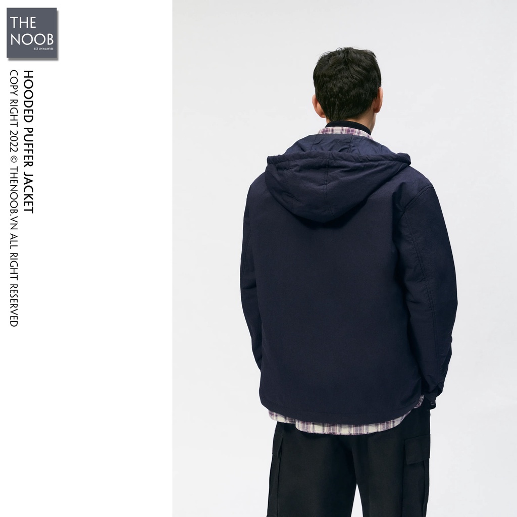 Áo Khoác Trần Bông Có Mũ - 2022AK31