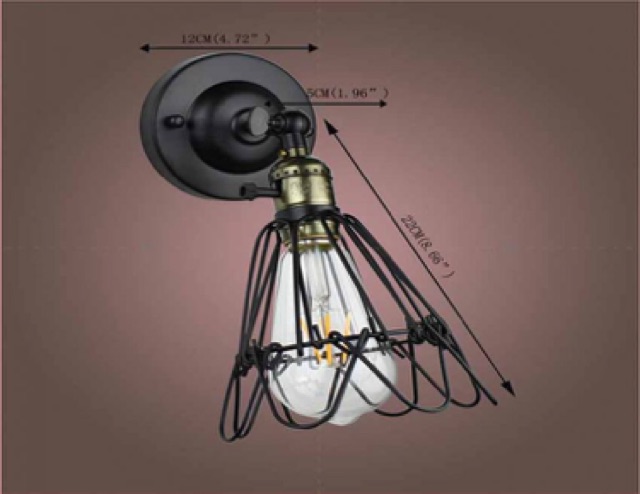 Đèn treo tường hình bông hoa độc đáo trang trí phòng khách