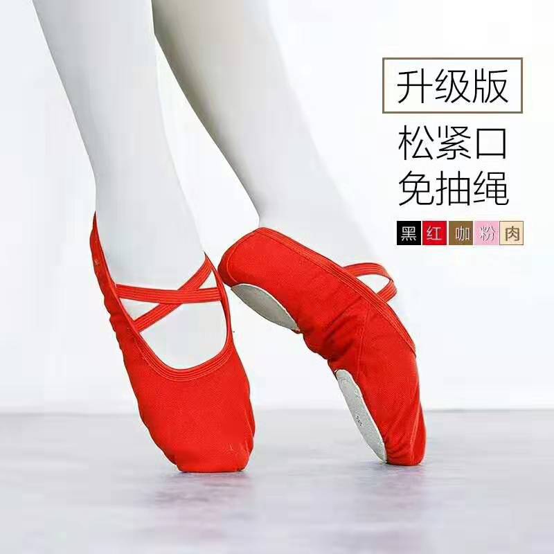 Giày Sneaker Múa Ba Lê Chất Canvas Cho Nữ